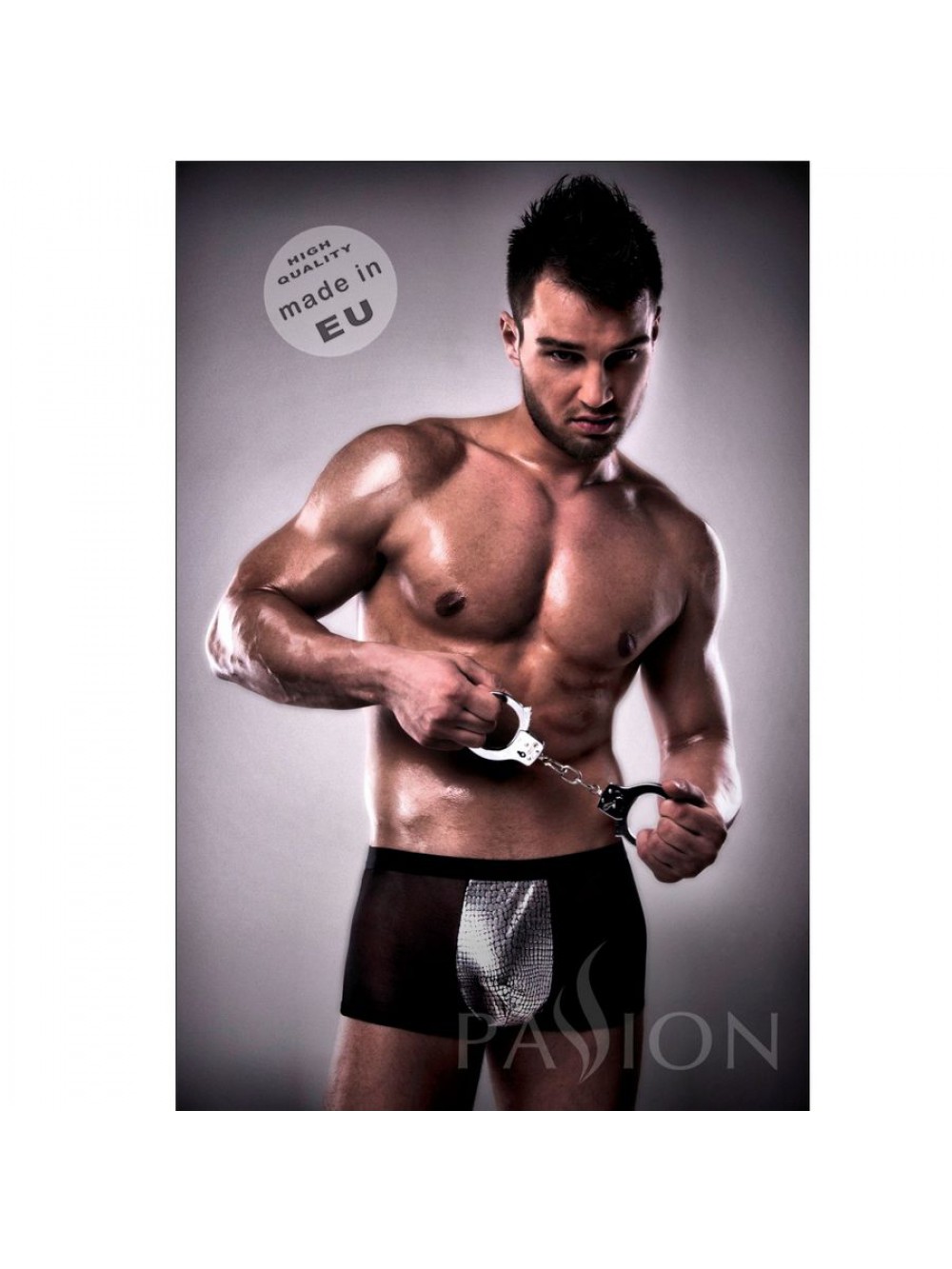 Мужское боди Passion Lingerie, чёрный, L/XL Pas_010 body L/XL - Passion - Мужское ролевое эротическое бельё - Купить
